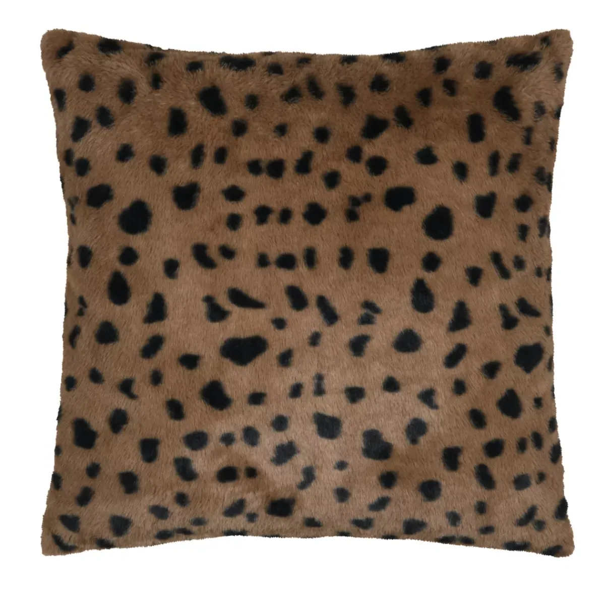 New Cuscino quadrato in finta pelliccia leopardata Fauves Cuscini E Fodere