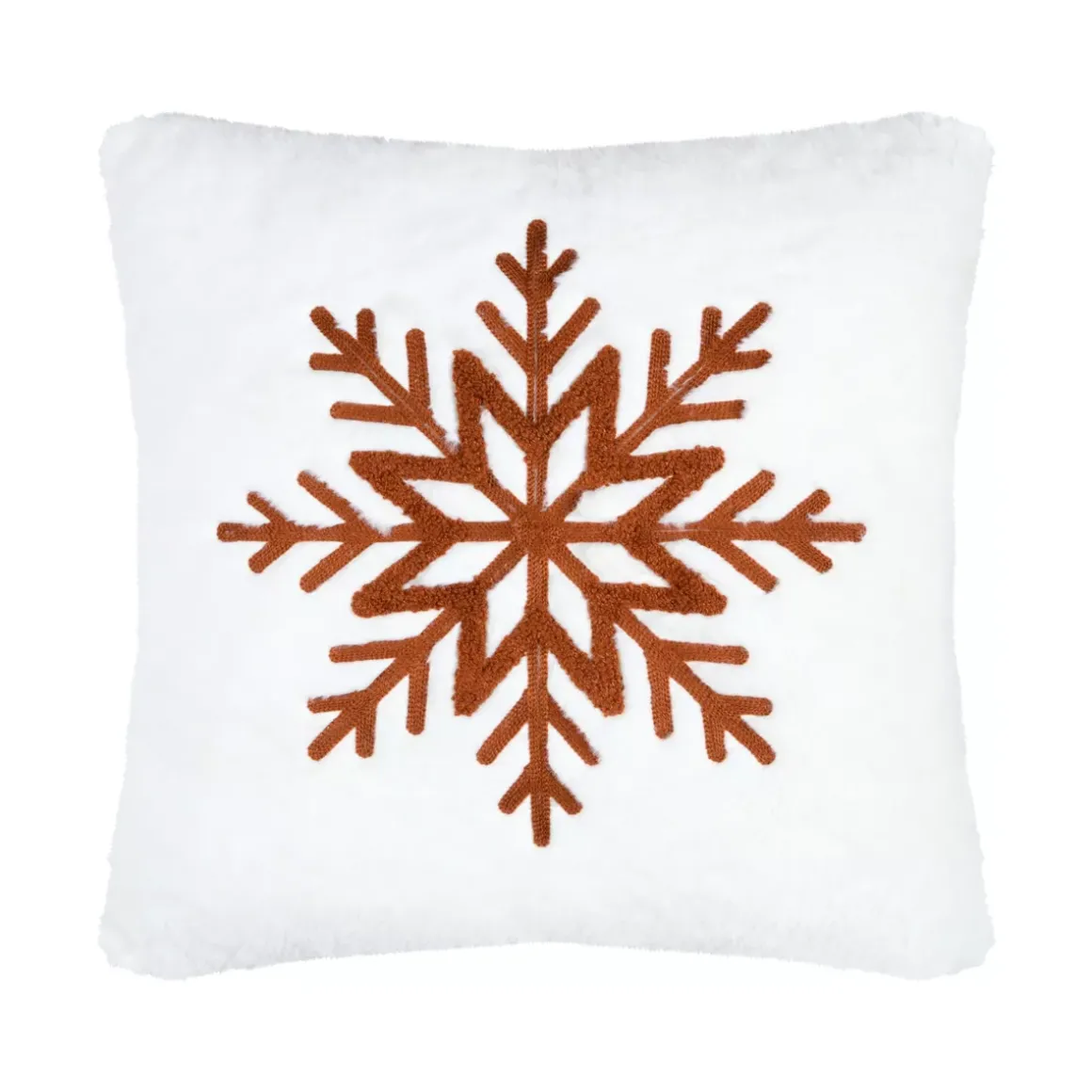 Cuscino quadrato in finta pelliccia (45 x 45 cm) Wildforest Marrone
