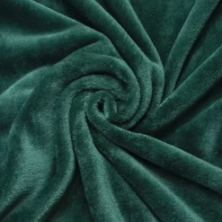 Cuscino quadrato in flanella (45 x 45 cm) Didou Verde
