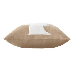 Hot Cuscino quadrato in velluto (45 x 45 cm) Vik Sabbia Cuscini E Fodere