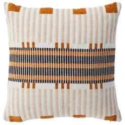 Cuscino quadrato ricamato (40 x 40 cm) Jangwa Beige