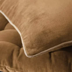Best Cuscino quadrato velluto di cotone (45 x 45 cm) Victor Cammello Cuscini E Fodere