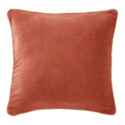 Hot Cuscino quadrato velluto di cotone (45 x 45 cm) Victor Cuscini E Fodere