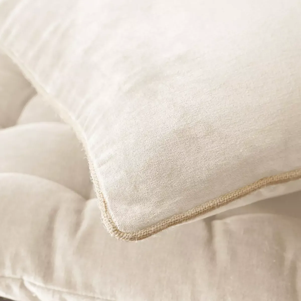 Discount Cuscino quadrato velluto di cotone (45 x 45 cm) Victor pampa Cuscini E Fodere