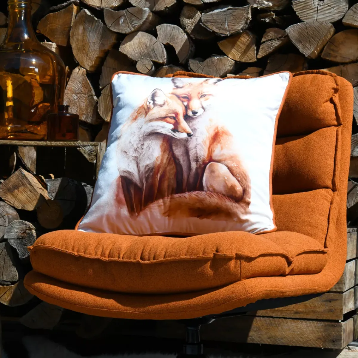 Online Cuscino quadrato Fauna Cuscini E Fodere