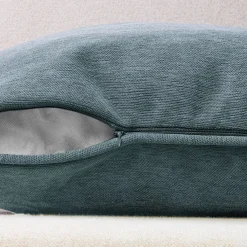 Outlet Cuscino quadrato Minuit Blu grigio Cuscini E Fodere