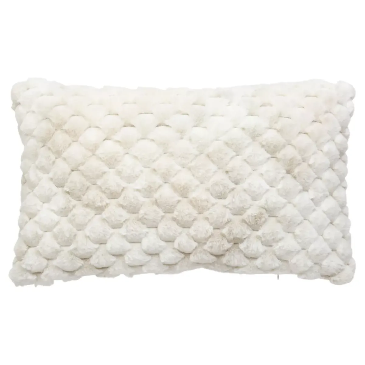 Hot Cuscino rettangolare ecopelliccia (38 x 58 cm) Adriel Cuscini E Fodere
