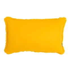 Hot Cuscino rettangolare in cotone (40 x 60 cm) Pixel con frange Cuscini E Fodere