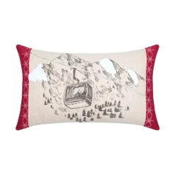 Cuscino rettangolare in cotone (30 x 50 cm) Villard Cuscini E Fodere