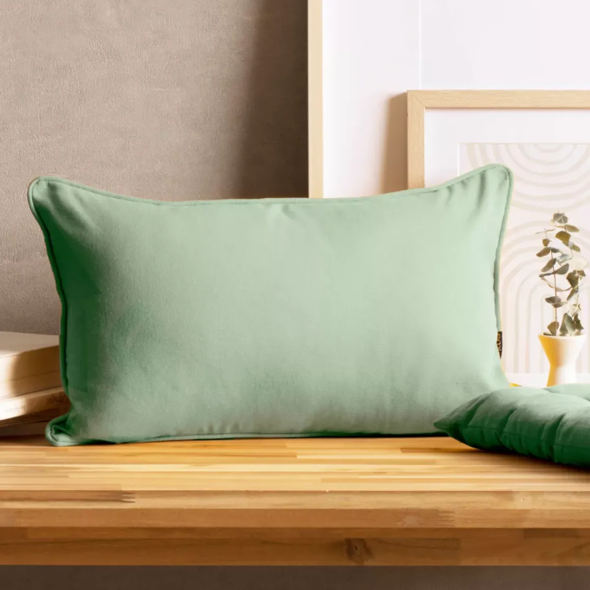 Discount Cuscino rettangolare in cotone (30 x 50 cm) Pixel Cuscini E Fodere