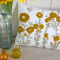 New Cuscino rettangolare in cotone (40 x 60 cm) Camille Cuscini E Fodere