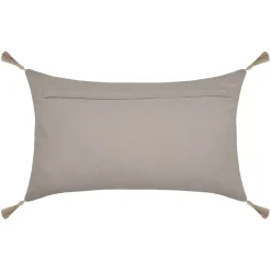 Clearance Cuscino rettangolare in cotone Hemera Ecru Cuscini E Fodere
