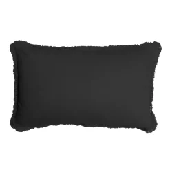 Discount Cuscino rettangolare in cotone (40 x 60 cm) Pixel con frange Cuscini E Fodere