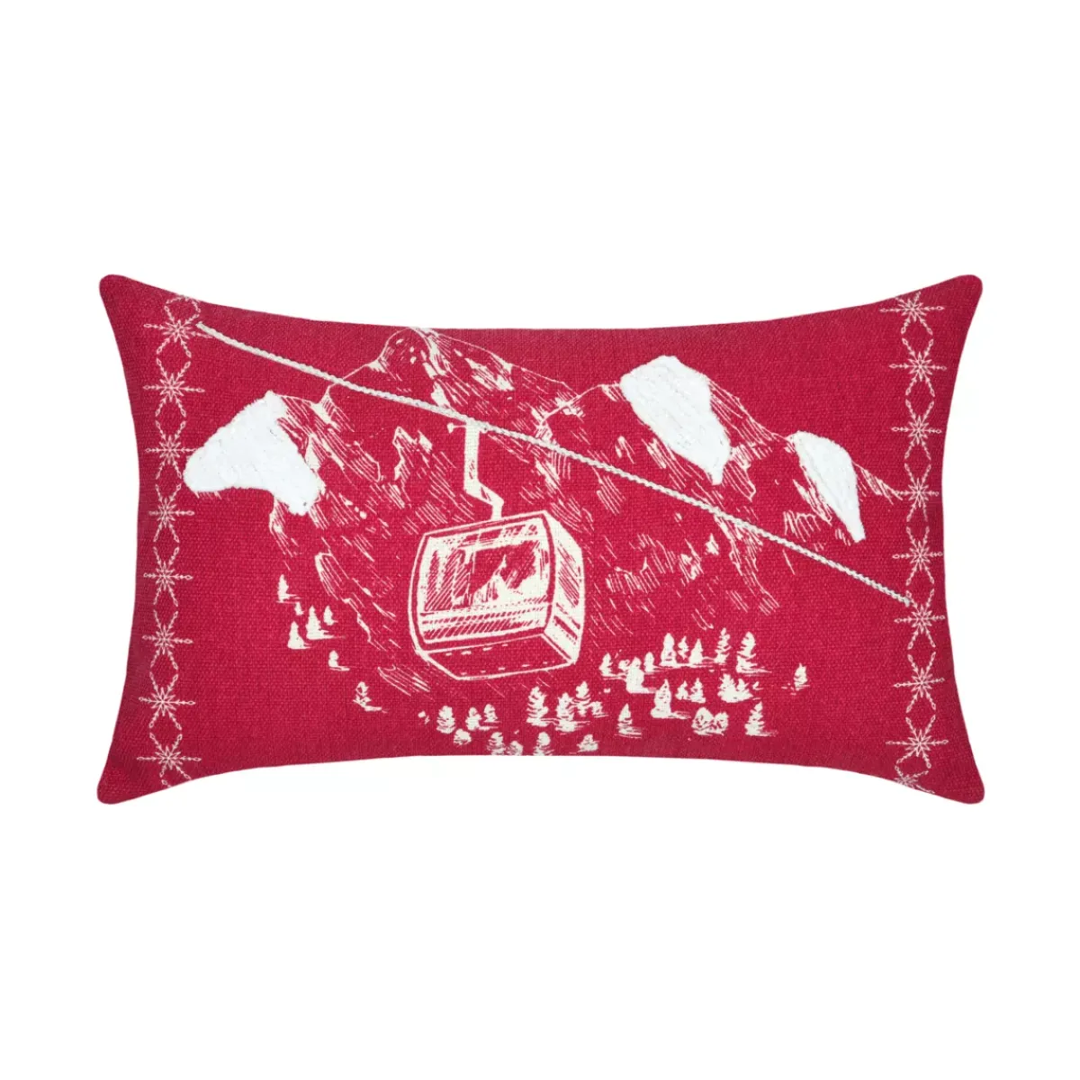 New Cuscino rettangolare in cotone (30 x 50 cm) Villard Cuscini E Fodere
