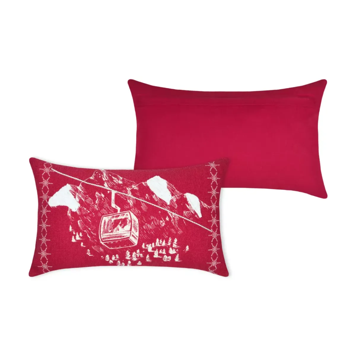 New Cuscino rettangolare in cotone (30 x 50 cm) Villard Cuscini E Fodere