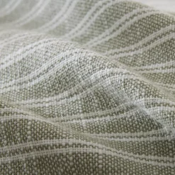 Cuscino rettangolare in cotone testurizzato (55 x 110 cm) Alice Verde