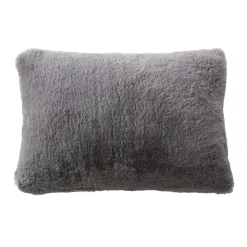 Cuscino rettangolare in finta pelliccia (40 x 60 cm) Finn Grigio Cuscini E Fodere