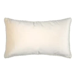 Cuscino rettangolare in finta pelliccia (30 x 50 cm) Wildforest Ecru