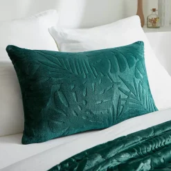 Hot Cuscino rettangolare in flanella (40 x 60 cm) Flore Cuscini E Fodere