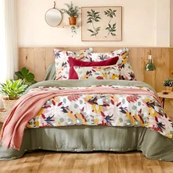 Cuscino rettangolare in garza di cotone (40 x 60 cm) Azel Multicolor Cuscini E Fodere