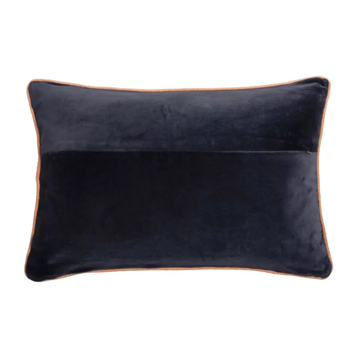 Cuscino rettangolare in velluto di cotone (40 x 60 cm) Victor Blu notte