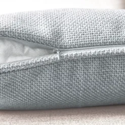 Cuscino rettangolare tessuto (40 x 60 cm) Alba Grigio