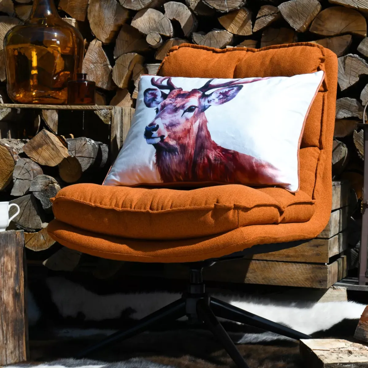 Sale Cuscino Rettangolare Fauna Cuscini E Fodere