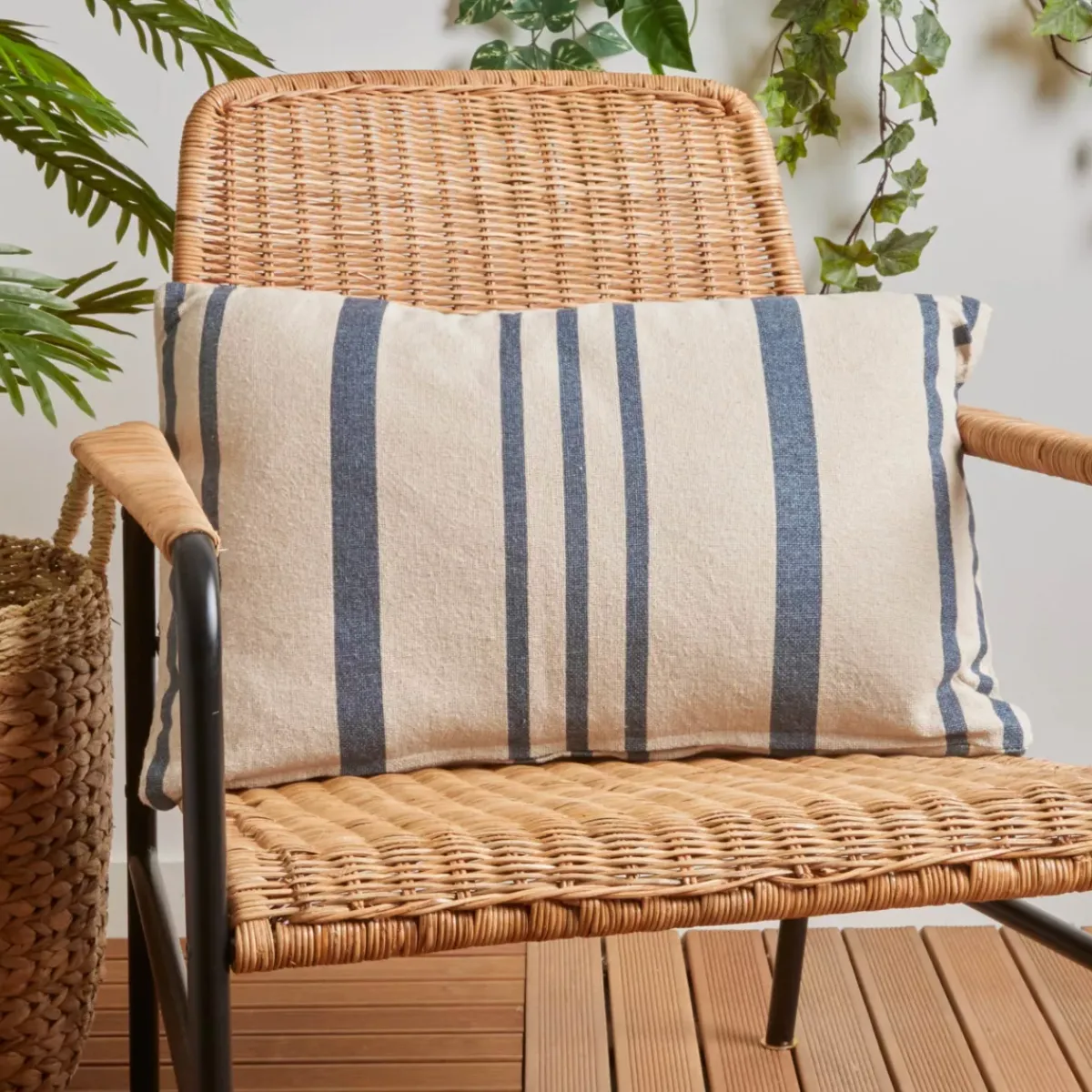 Hot Cuscino rettangolare Manduel Blu marino Cuscino Decorativo Per Esterno|Accessori E Cuscini