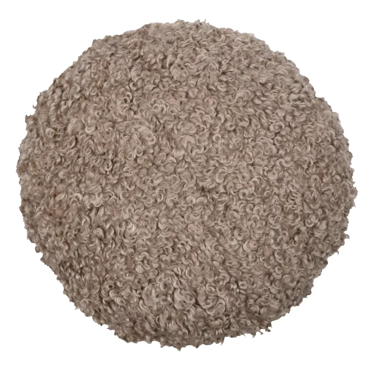 New Cuscino rotondo bouclé (40 cm) Cosylife Cuscini E Fodere