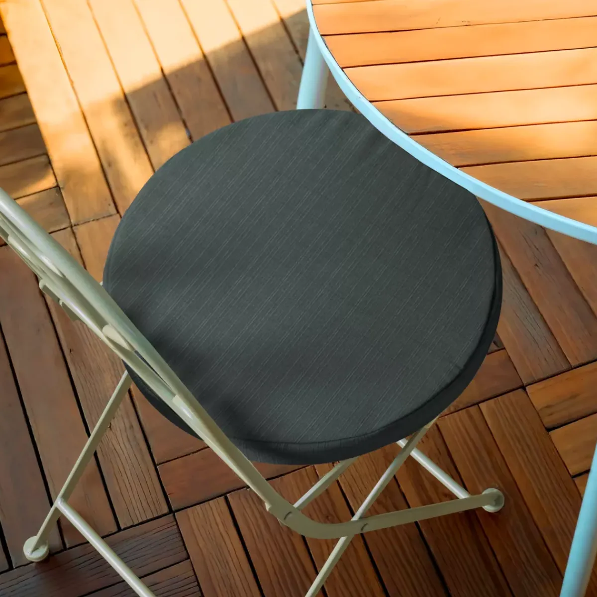 Discount Cuscino rotondo per sedia da esterno (40 cm) Sunset Grigio Cuscini Per Sedie E Poltrone|Accessori E Cuscini