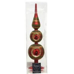 Decorazione in vetro da tavolo puntale da posare oro
