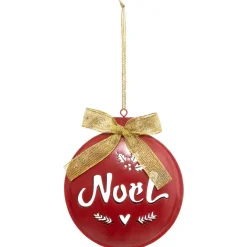 Decorazione natalizia da appendere (12 cm) Natale Rosso