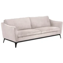 Divano a 3 posti in velluto a coste (206 cm) Owen Beige