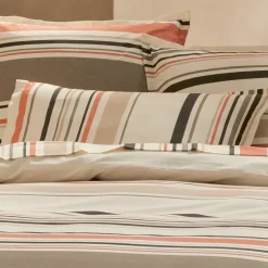 Clearance Federa cuscino a rullo cotone lavato (200 cm) Hugo Corallo Federe Cuscino Letto