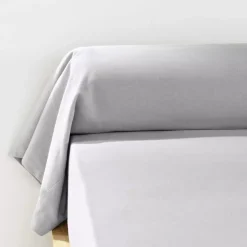 Outlet Federa cuscino a rullo flanella di cotone (L185 cm) Théa Federe Cuscino Letto