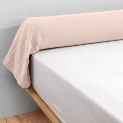 New Federa cuscino a rullo garza di cotone (L185 cm) Gaïa Federe Cuscino Letto