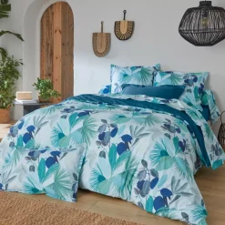 Discount Federa cuscino a rullo in percalle di cotone (L200 cm) Moorea Federe Cuscino Letto