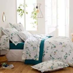 Federa cuscino a rullo percalle di cotone (L200 cm) Flâner Federe Cuscino Letto
