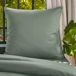 Clearance Federa cuscino letto quadrata in lyocell Tencel™ lavato (80 x 80 cm) Olivia Federe Cuscino Letto