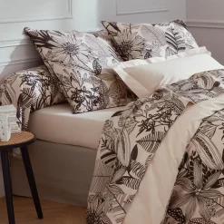 Best Federa cuscino letto quadrata percalle di cotone (65 x 65 cm) Alba Nera Federe Cuscino Letto