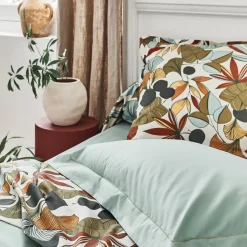 Best Federa cuscino letto rettangolare in percalle di cotone (50 x 70 cm) Cascade Federe Cuscino Letto