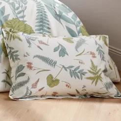 Hot Federa cuscino letto rettangolare percalle di cotone (50 x 70 cm) Incanto Federe Cuscino Letto