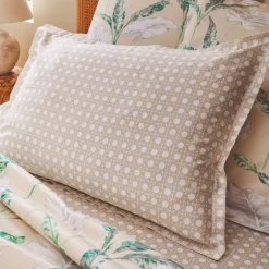 Federa cuscino letto rettangolare in raso di cotone (50 x 70 cm) Viaggio Federe Cuscino Letto