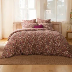 Sale Federa cuscino quadrata garza di cotone (60 x 60 cm) Constance Federe Cuscino Letto