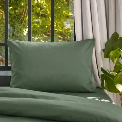 New Federa cuscino rettangolare letto in lyocell Tencel™ lavato (50 x 70 cm) Olivia Federe Cuscino Letto