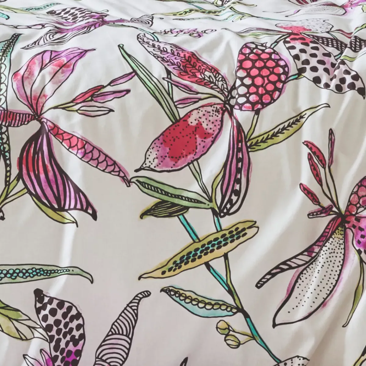 Federa per cuscino a rullo in cotone (L200 cm) Penelope Federe Cuscino Letto