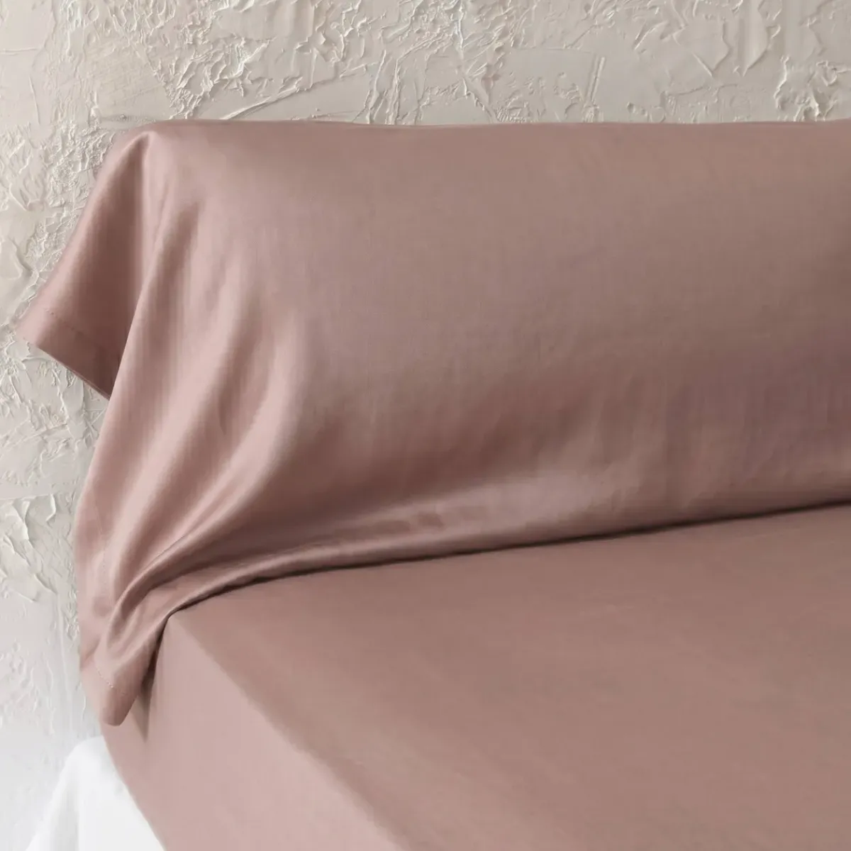 Online Federa per cuscino a rullo in lyocell Tencel™ lavato (27 x 185 cm) Olivia Rosa blush Federe Cuscino Letto
