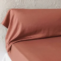 Best Federa per cuscino a rullo in lyocell Tencel™ lavato (27 x 185 cm) Olivia Federe Cuscino Letto