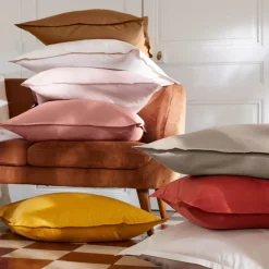 Sale Federa per cuscino a rullo percalle di cotone (L185 cm) Cali Federe Cuscino Letto