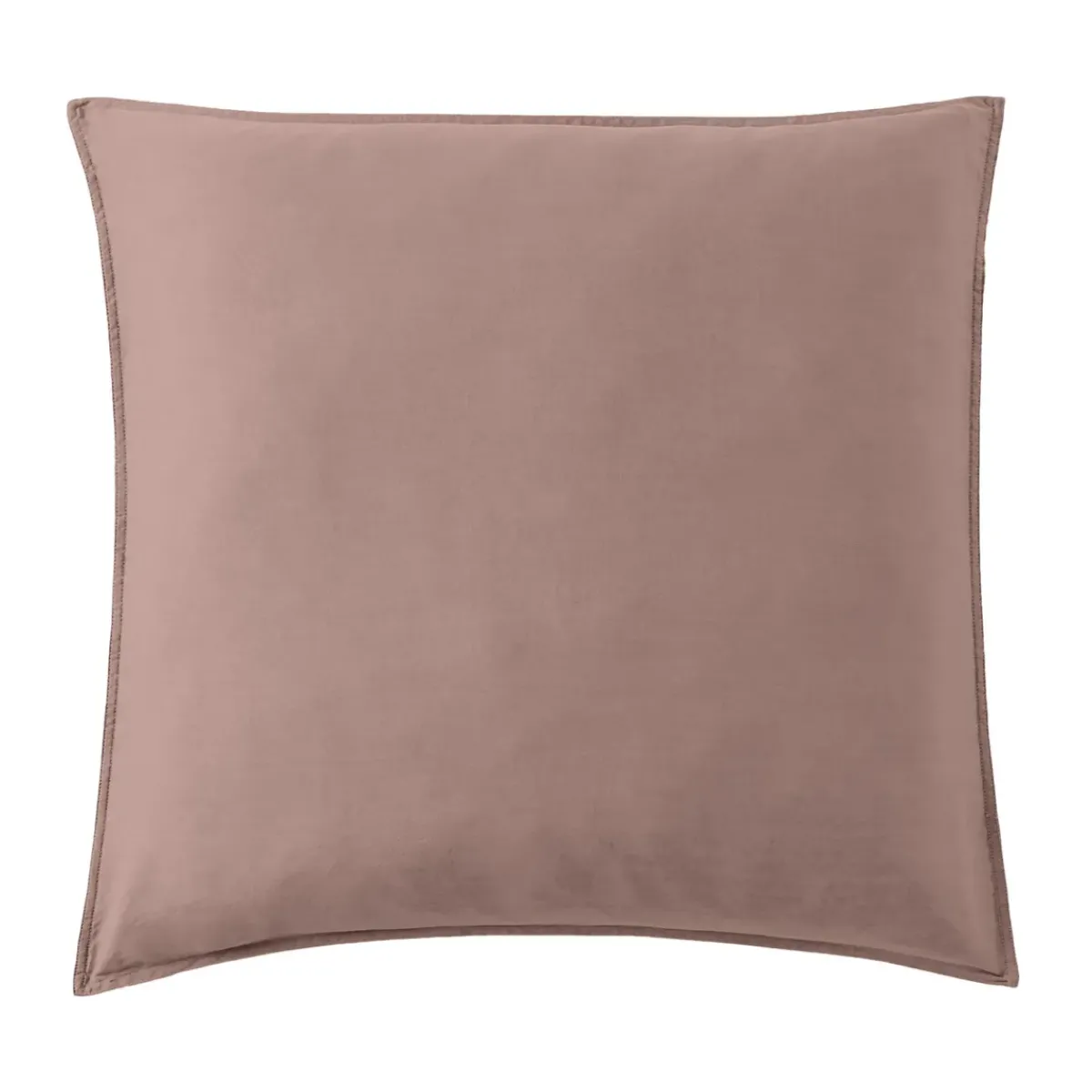 Federa per cuscino da letto quadrata in lyocell Tencel™ lavato (80 x 80 cm) Olivia blush Federe Cuscino Letto